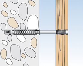 Fischer stelschroef / afstandschroef ASL montage - Doe het zelf, Dhz-proshop